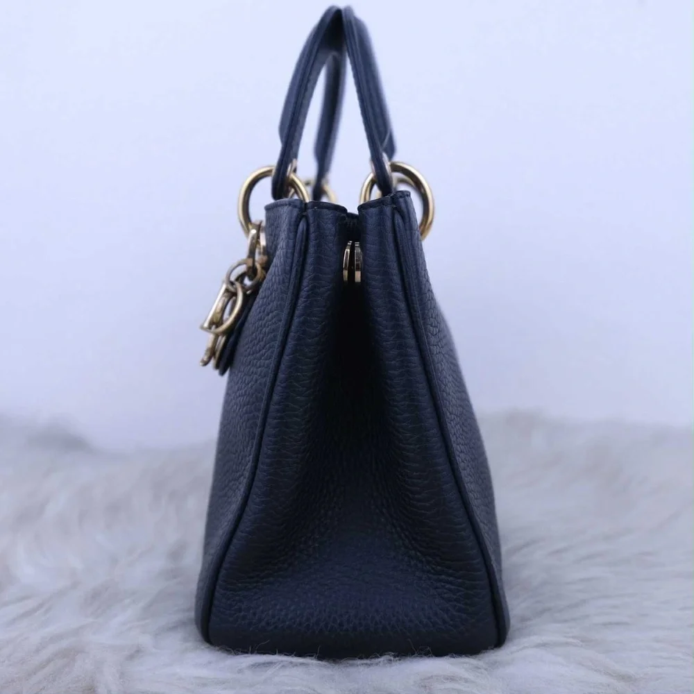 Dior Diorissimo Black Mini Bag with crossbody strap - Picture 4 of 16